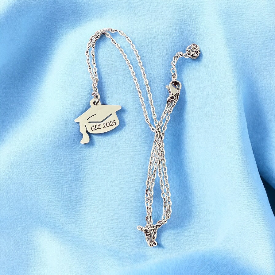 Graduation Cap Necklace