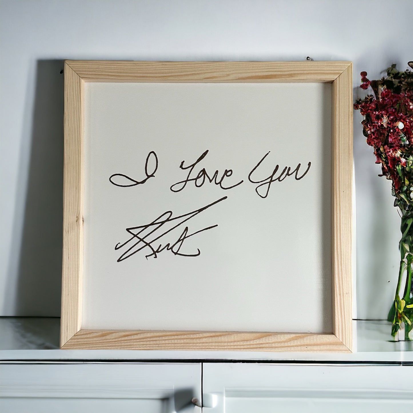 Handwritten Wall Decor