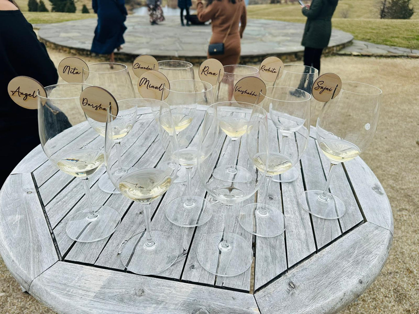 Wooden Drink Tags