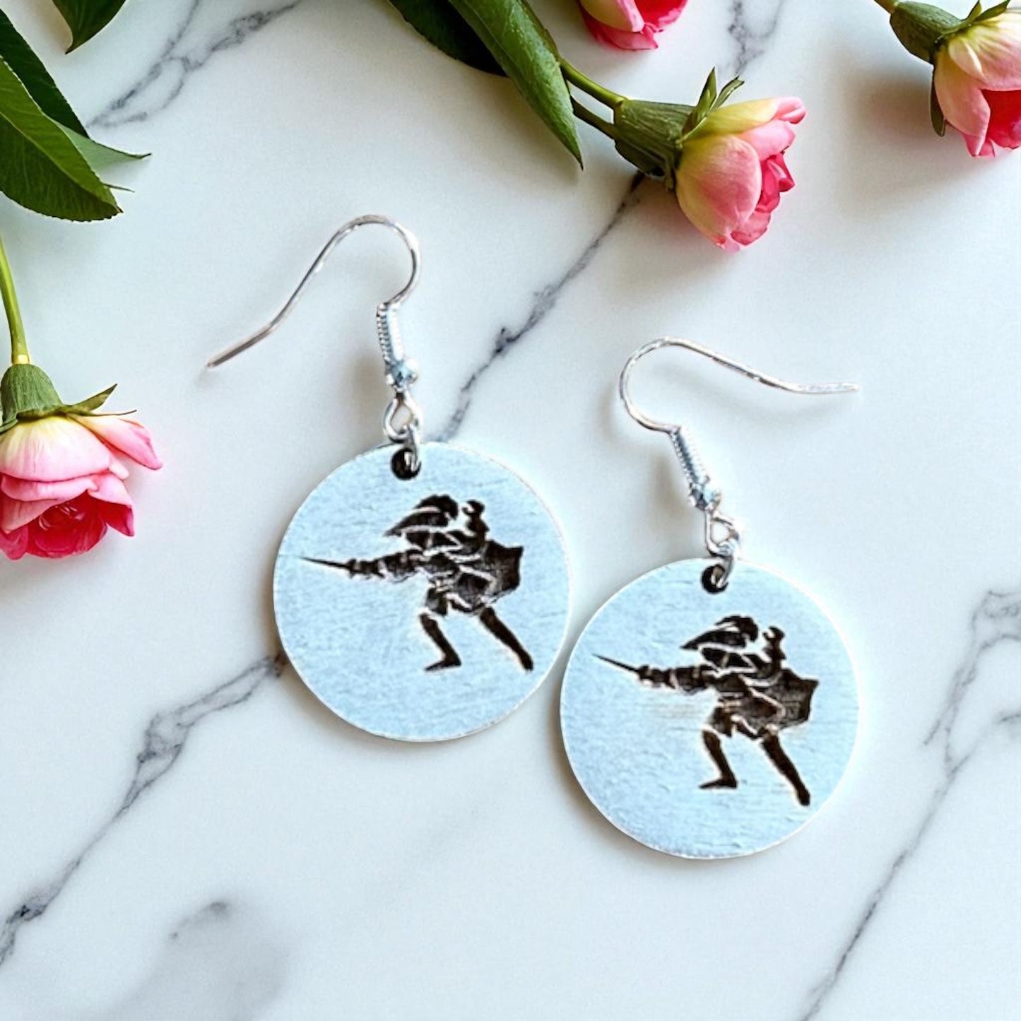 St. B Wooden Earrings