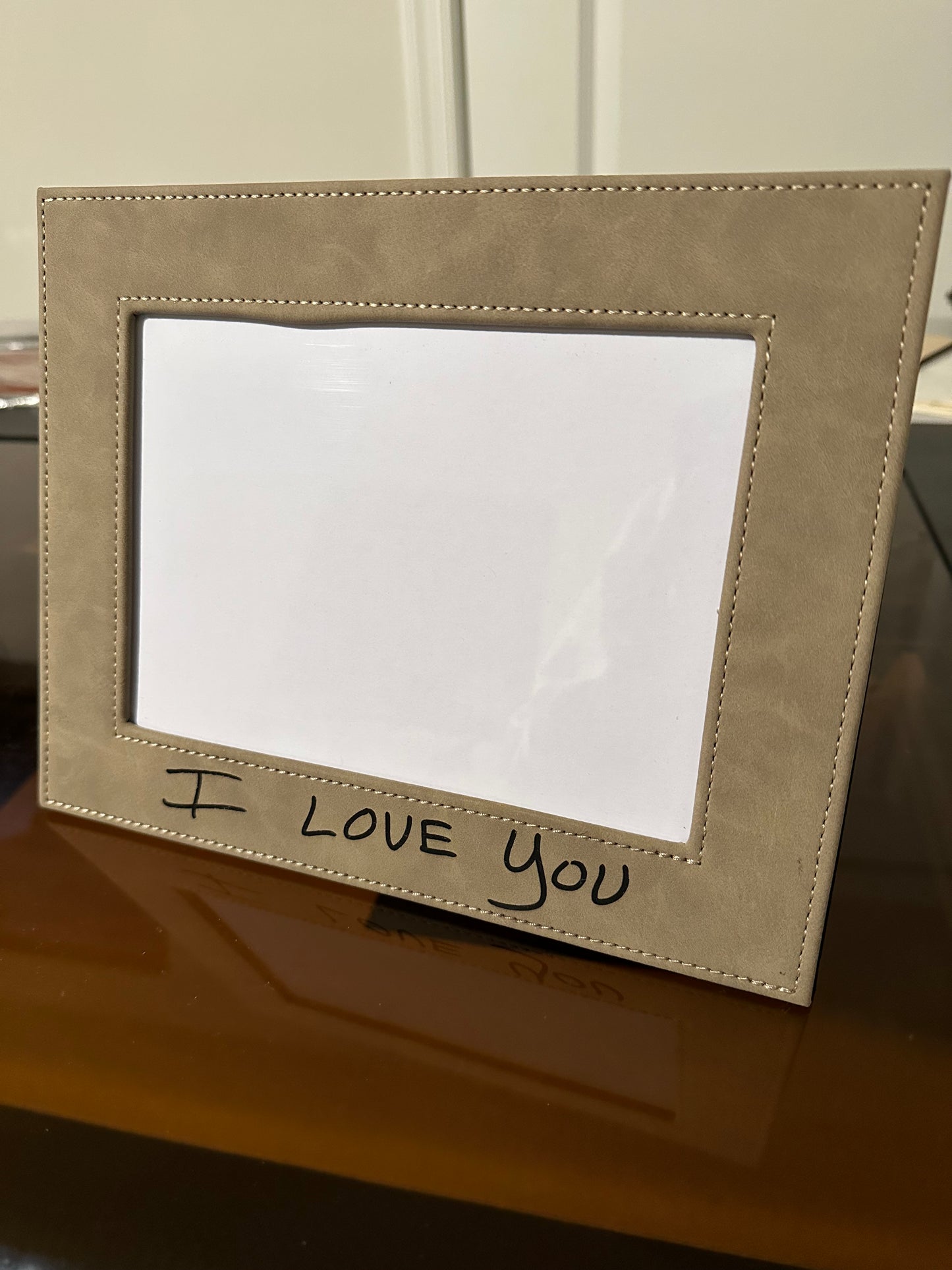 Leatherette Picture Frame 5x7