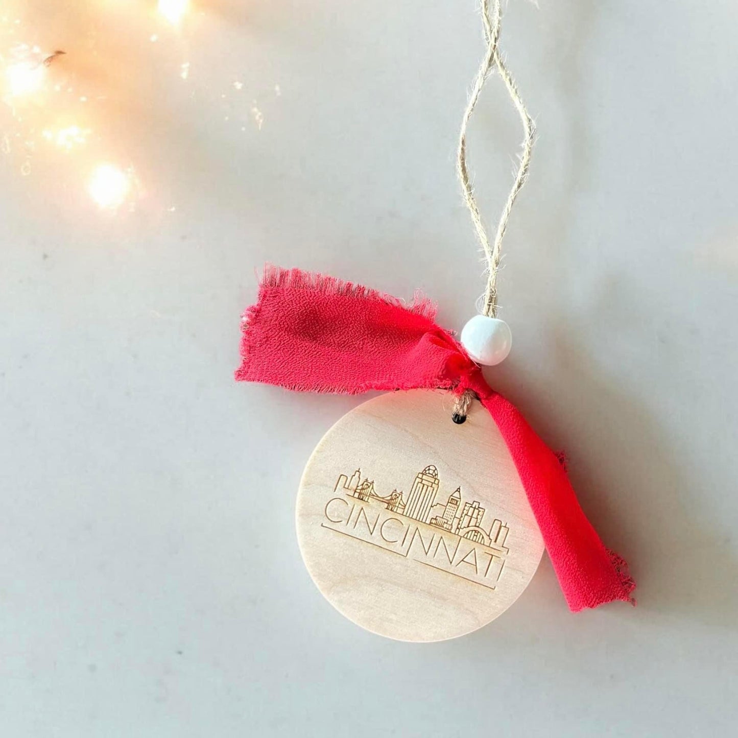 Cincinnati Skyline Ornament