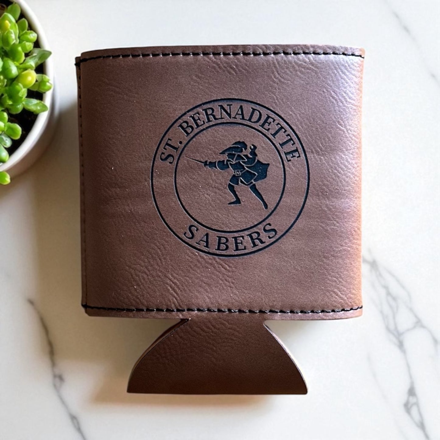 St. B Leatherette Koozie