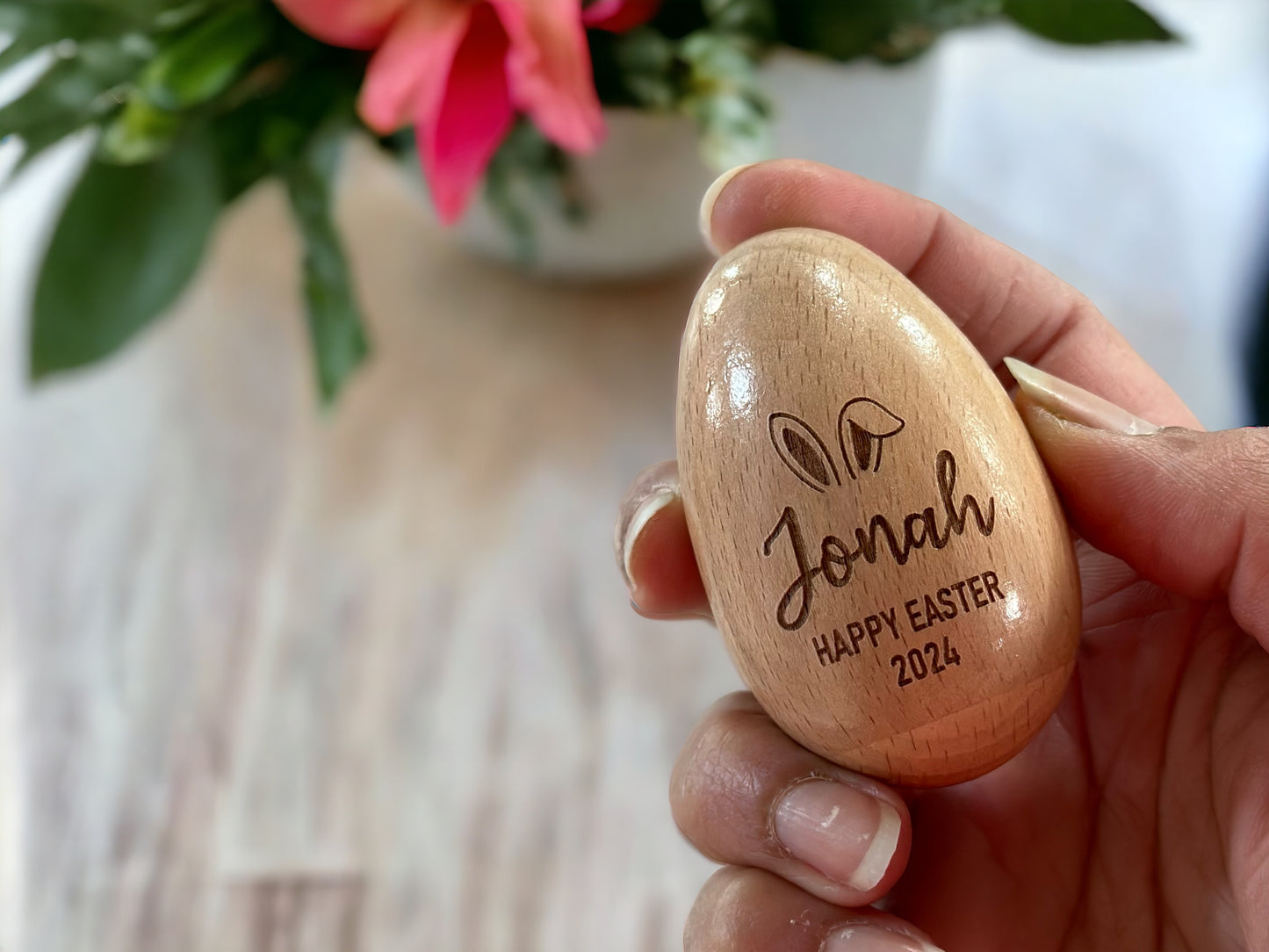 Wooden Egg Shaker