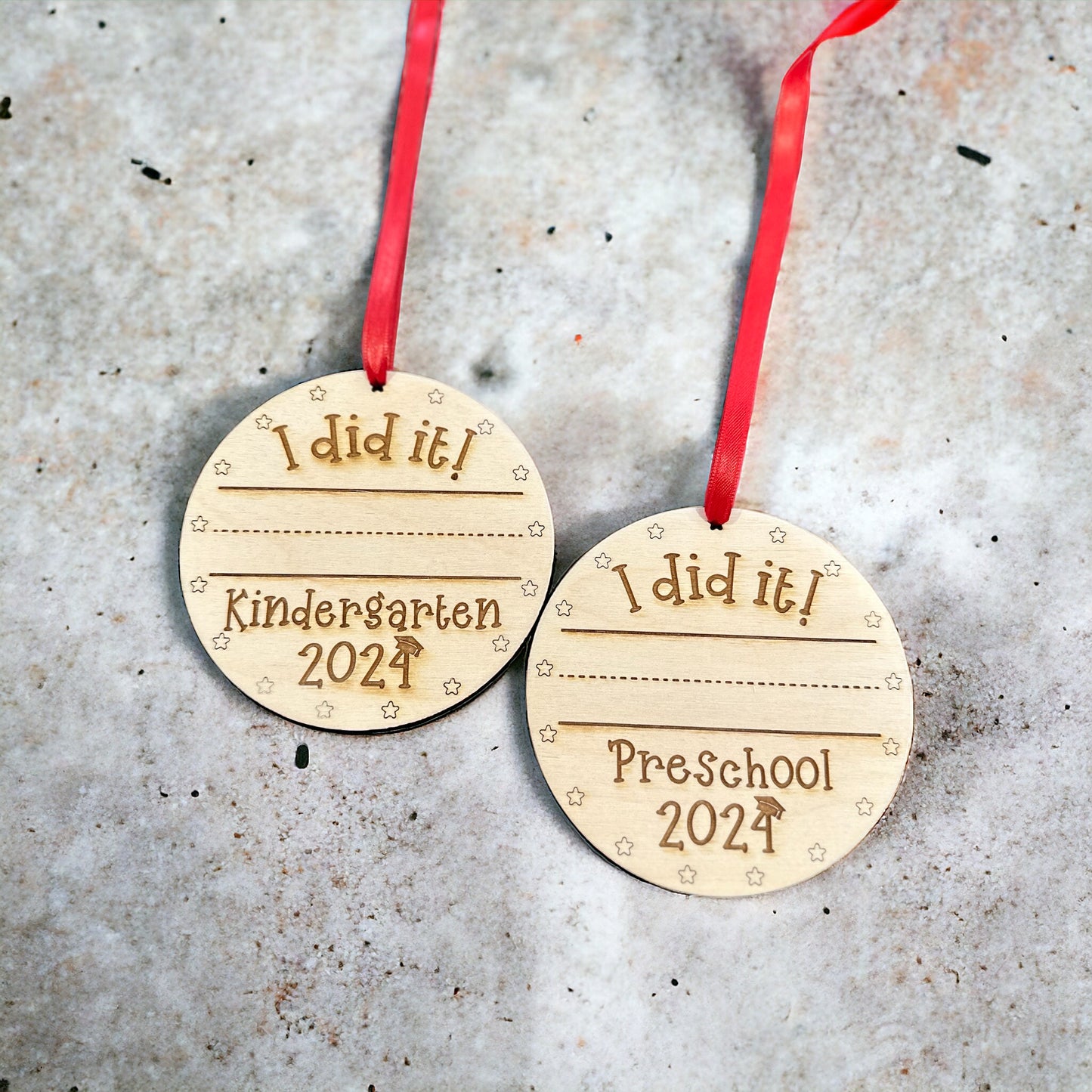 End-of-Year/Graduation Name Ornament