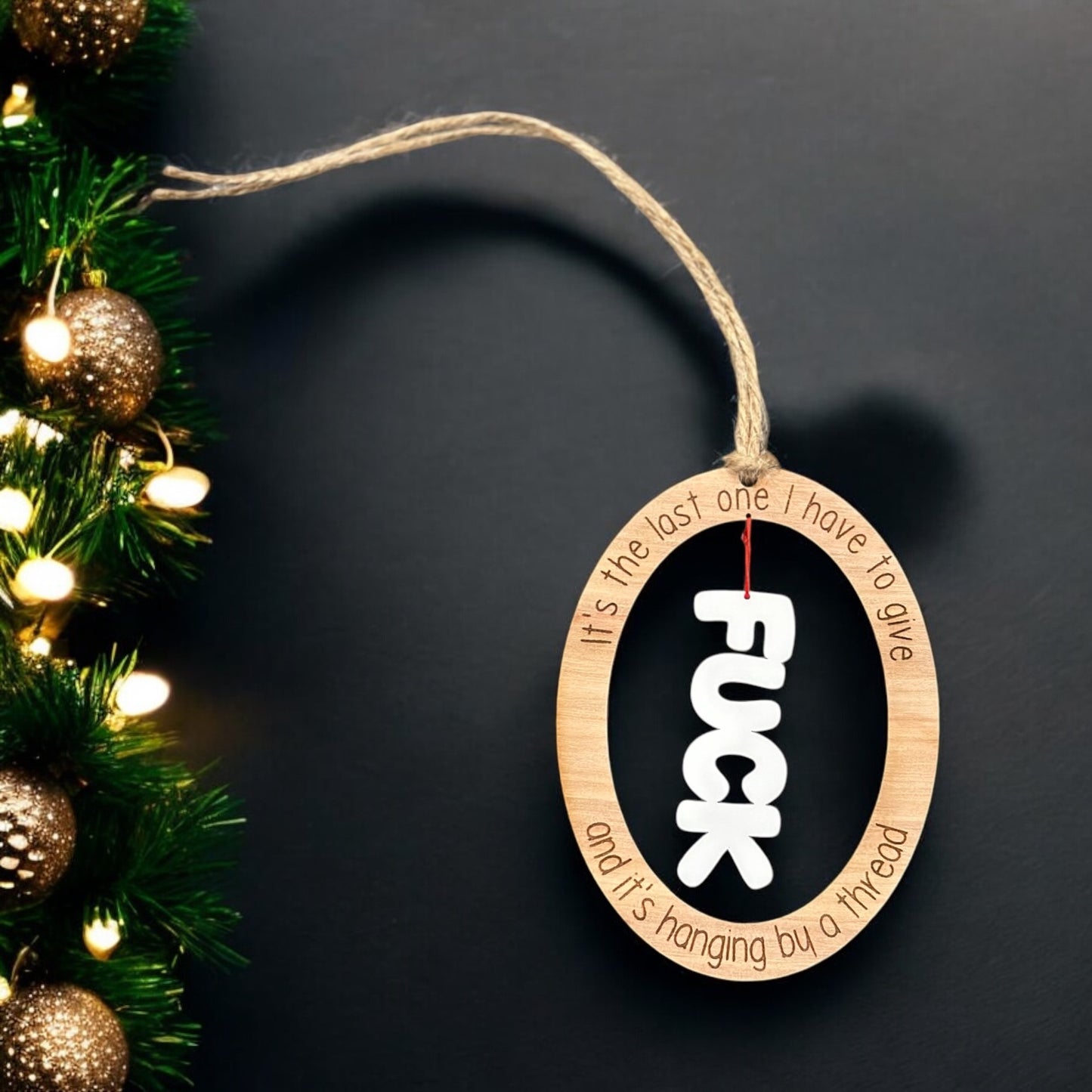 Last F*ck Ornament