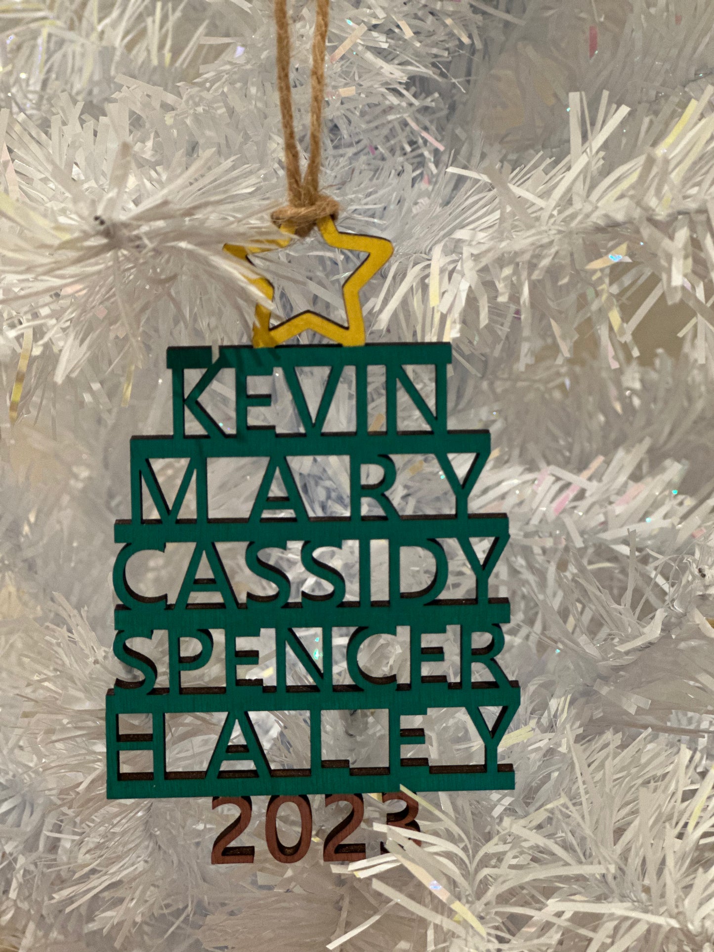 Christmas Tree Ornament