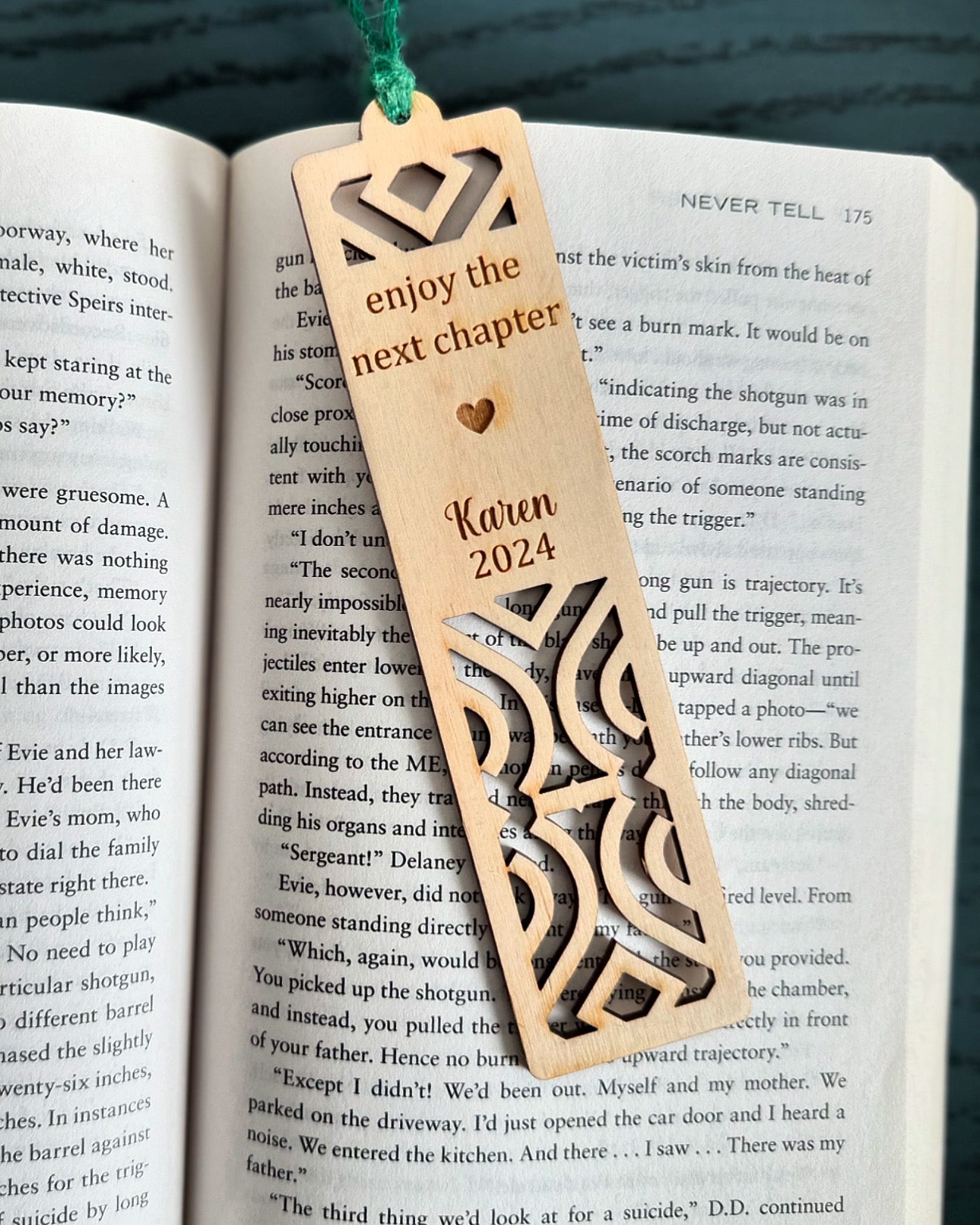 Wooden Bookmark