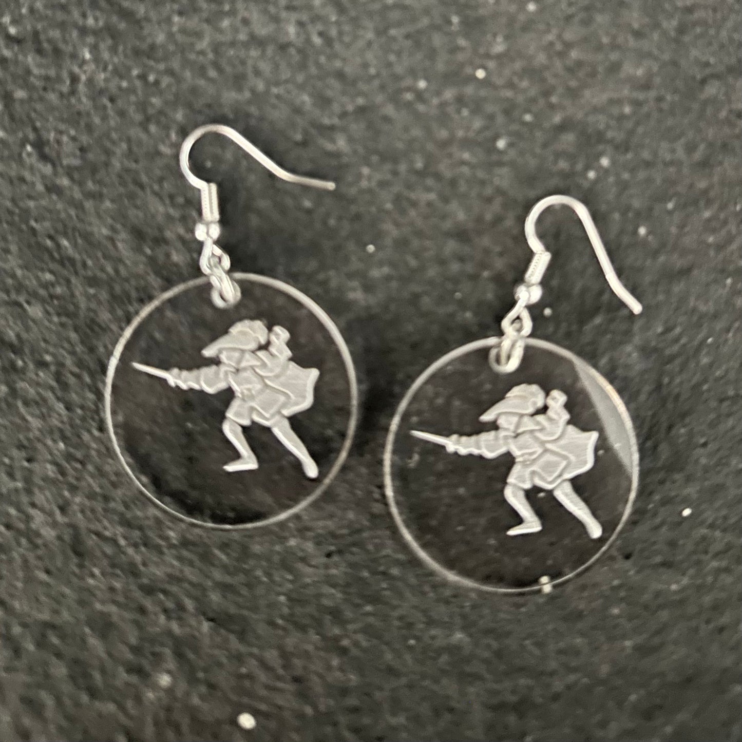 St. B Clear Acrylic Earrings