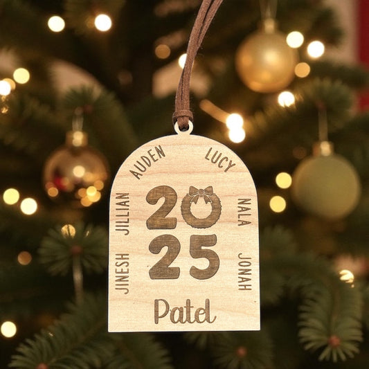 Family Name Arch Ornament
