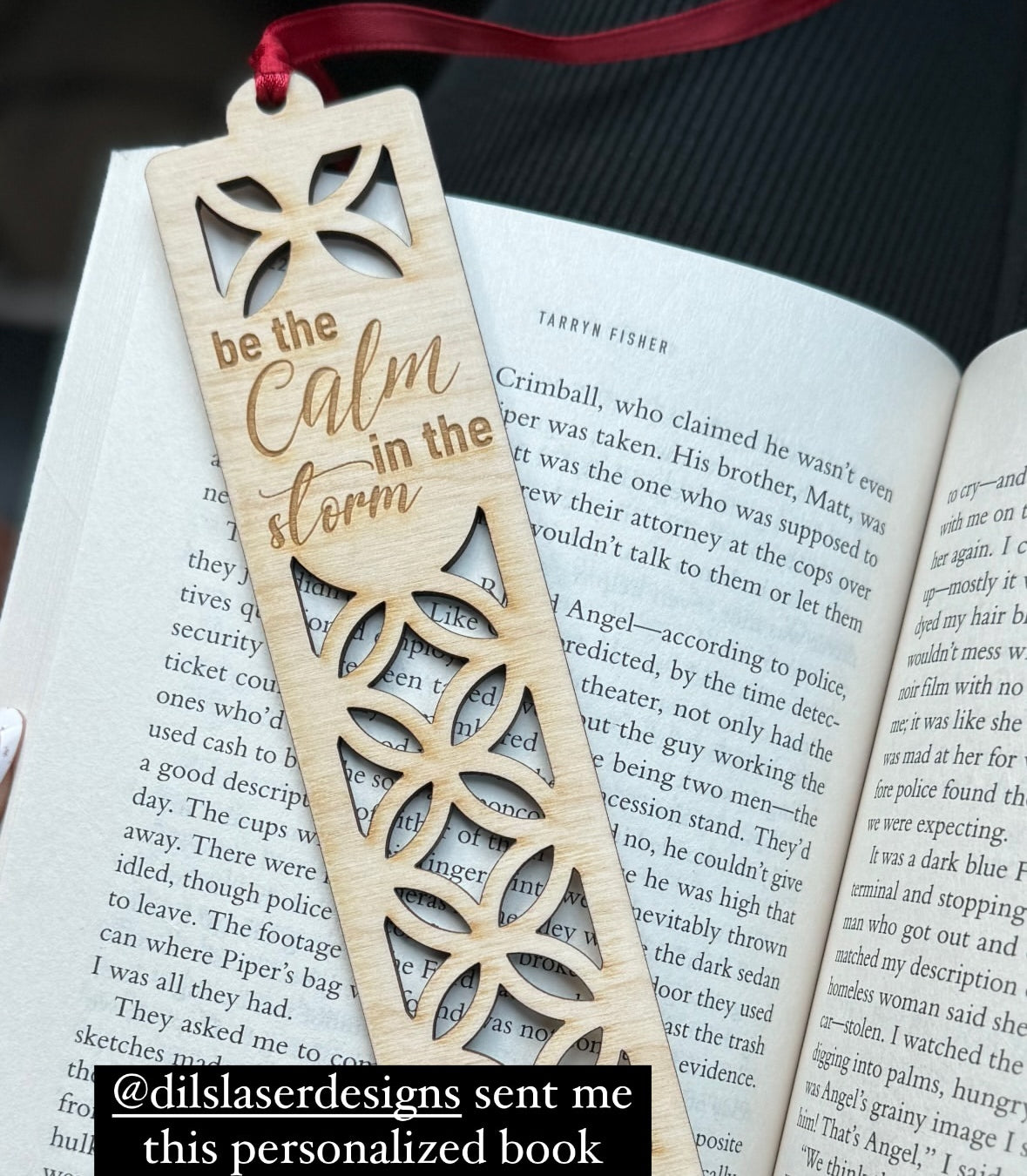 Wooden Bookmark