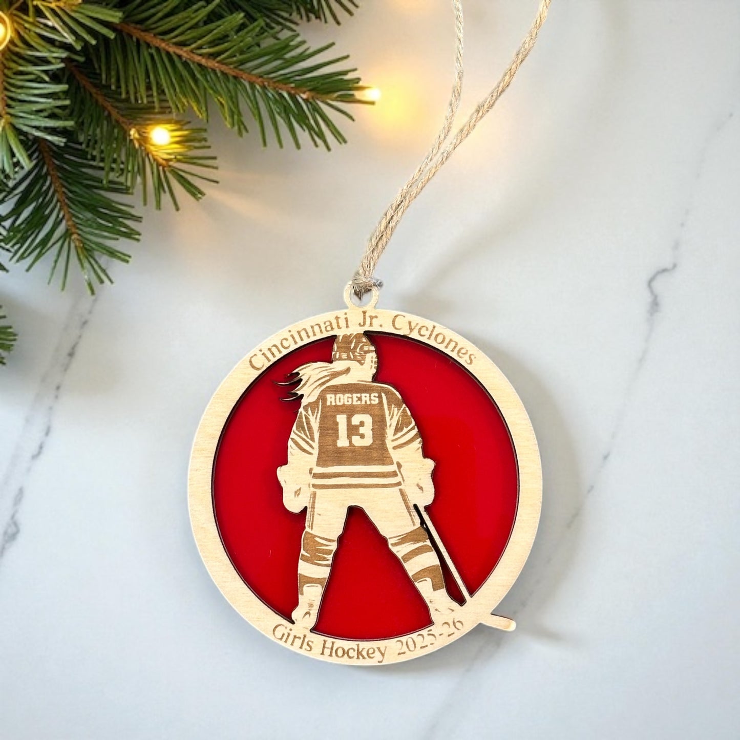 Hockey Ornament