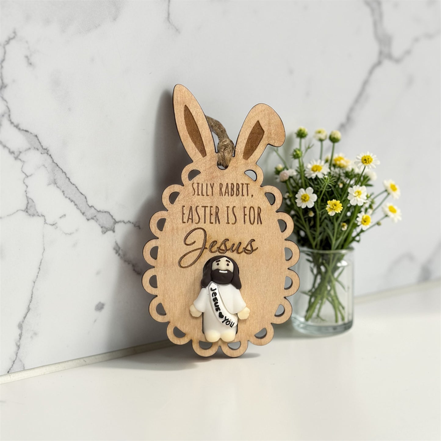 Jesus Bunny Tag