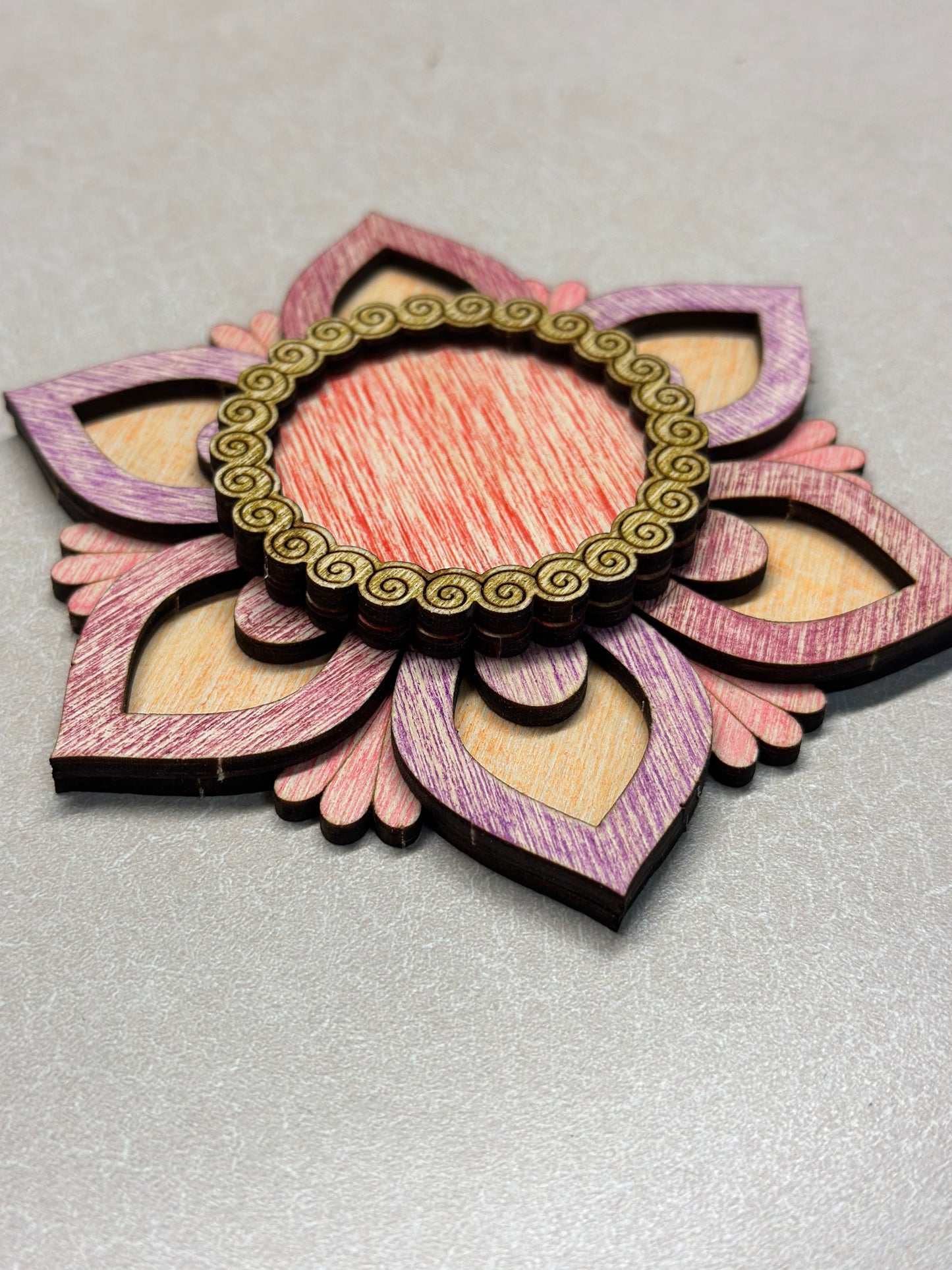 Rangoli Candle Pop Out