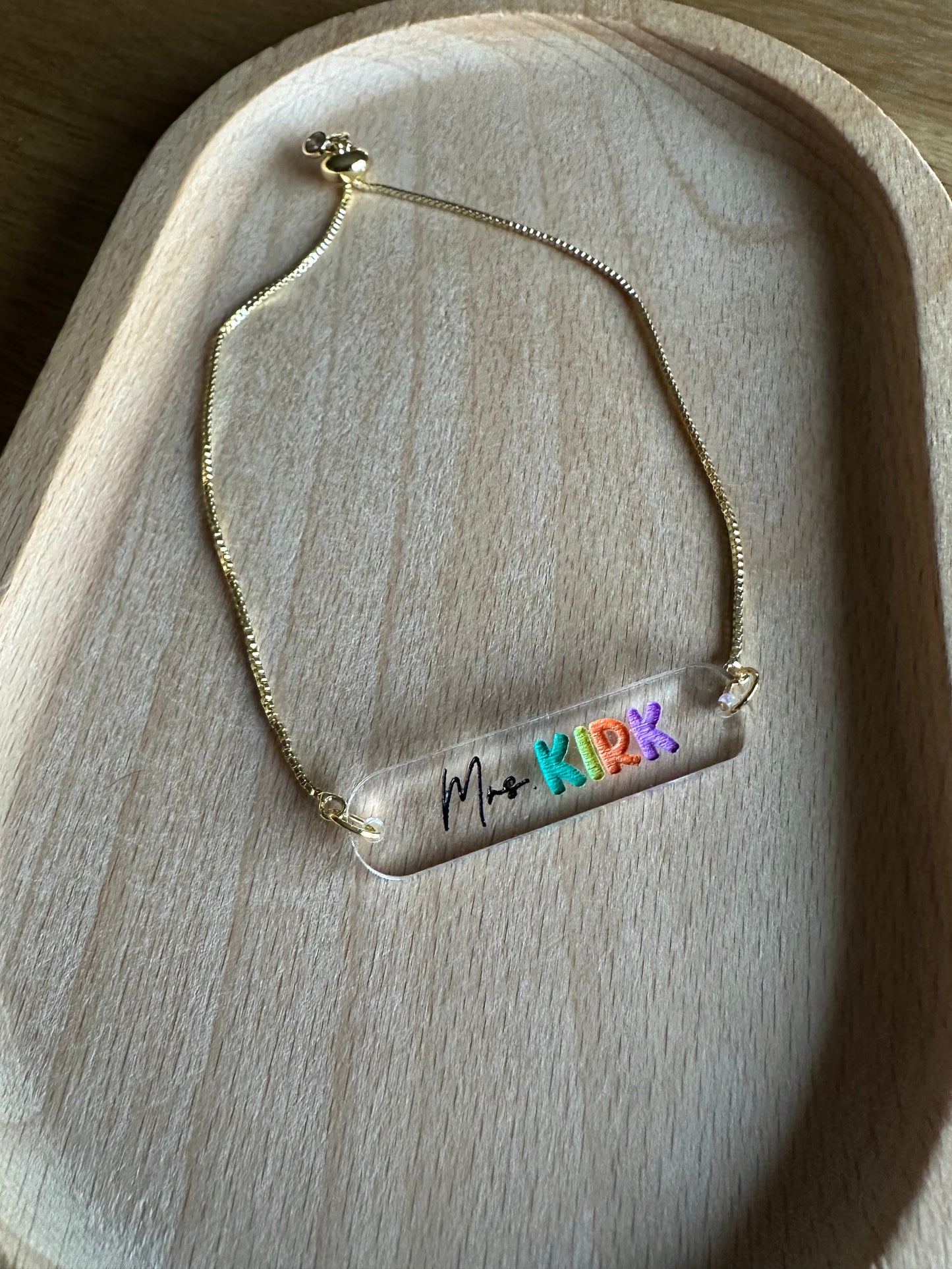 Teacher Bracelet