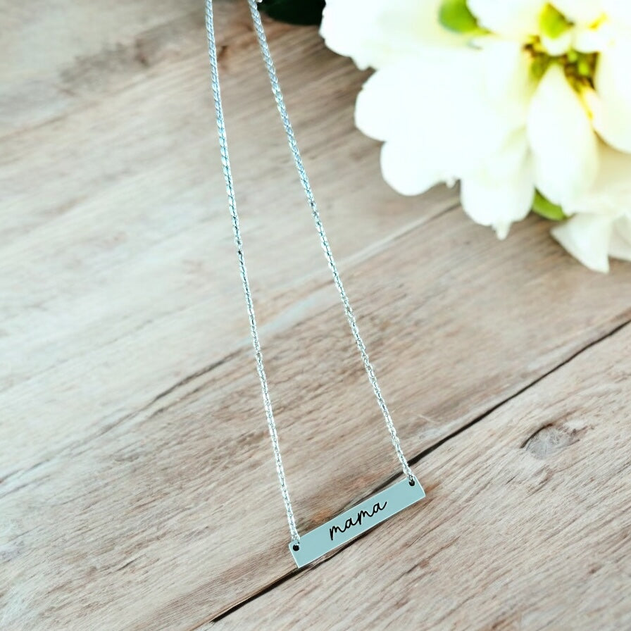 Horizontal Bar Necklace